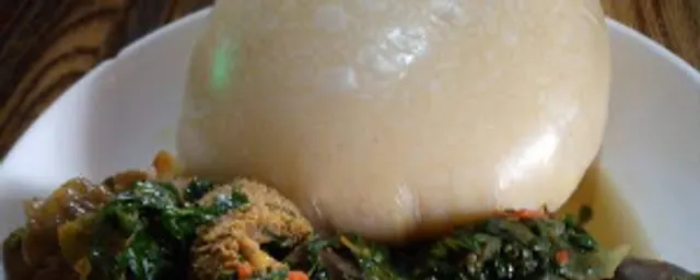 Semo with Vegetable soup