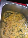 Eba with Bitter leaf soup