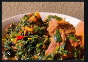 Tuwo Ancha with Vegetable