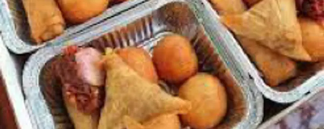 Spring Rolls, Samosa, Puff Puff