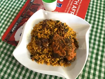 Palm oil jollof