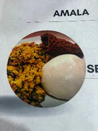 Semovita With Egusi soup and Fish
