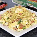 Noodles with 2 eggs