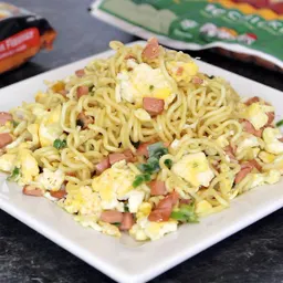 Noodles with 2 eggs