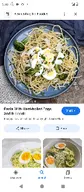 Pasta  with Beef/eggs