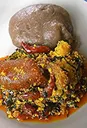 Amala and egusi