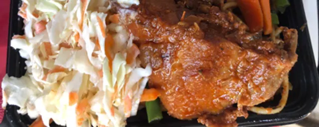 Any veriety with coslow and pepper chicken