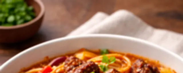 Suya Pasta bowl