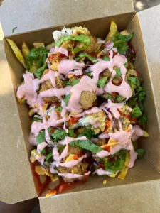 chicken loaded fries