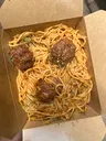 spaghetti with meat balls