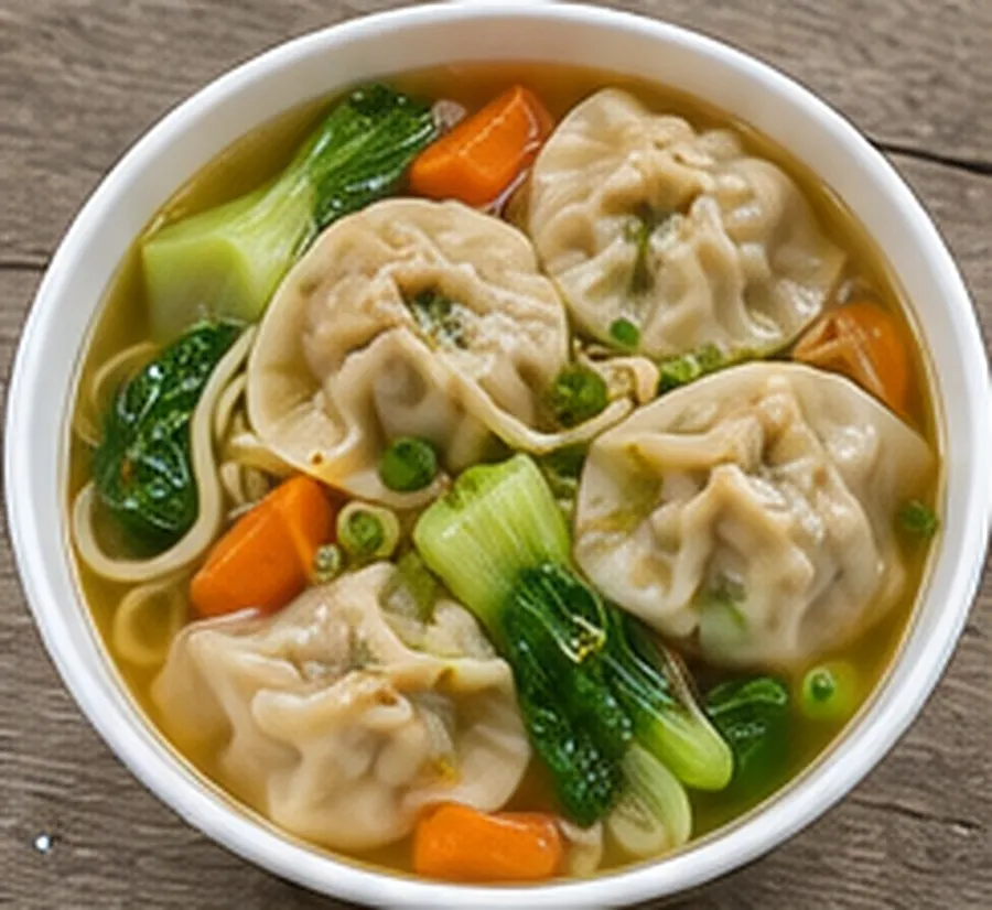 Dumpling Noodle Soup