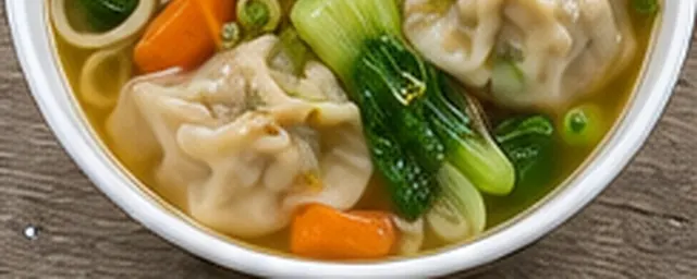 Dumpling Noodle Soup