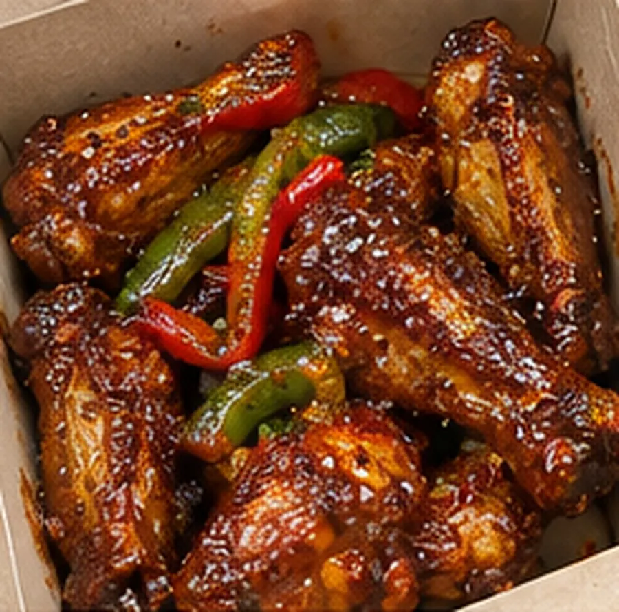 Peppered Turkey Wings