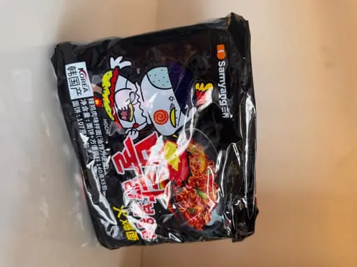 A Pack of Spicy Chicken Ramen