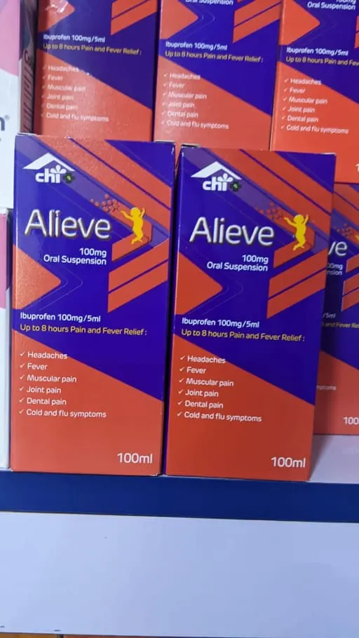 Alieve suspension