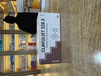 Amoxiclav suspension Clavulist 100 ml