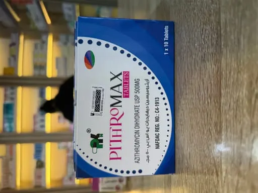Azithromycin 500 mg by 10