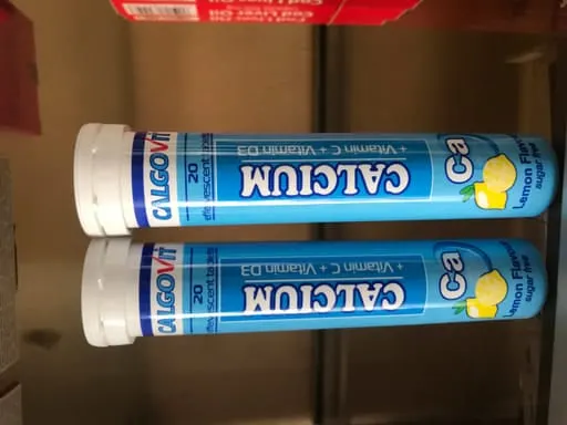 Calcium with vitamin c and vitamin D