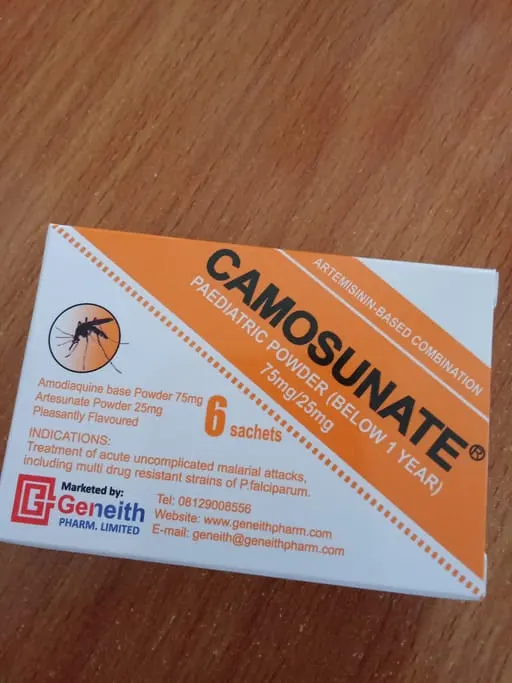Camosunate Below 1 years
