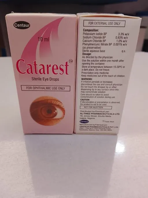 Catarest eyedrop