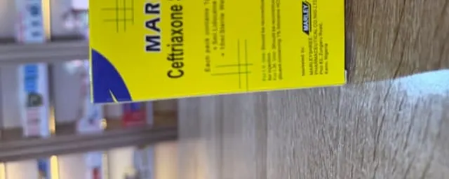 Ceftriaxone injection