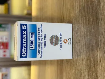 Ceftriaxone/ sulbactam 1.5g oframax-S