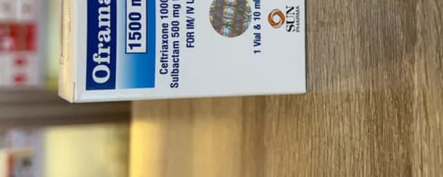 Ceftriaxone/ sulbactam 1.5g oframax-S