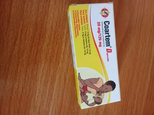 Coartem tablet dispersible