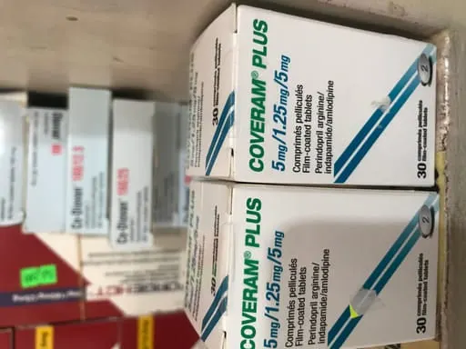Coveram plus 5mg/1.2mg/5mg
