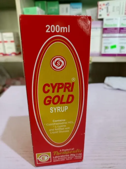 Cypri Gold Syrup