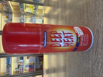 Deep heat spray