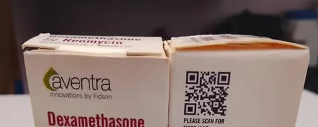 Dexamethasone and neomycin eyedrop