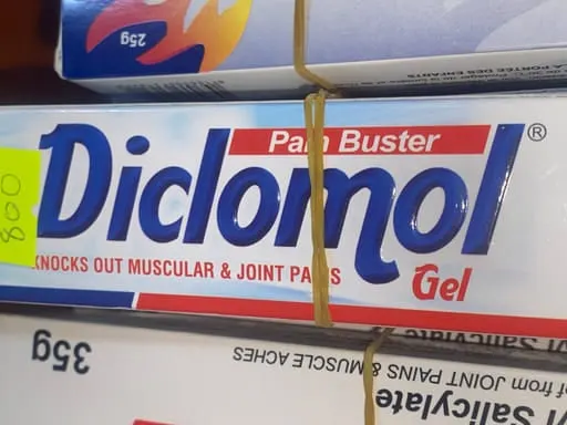 Diclomol gel