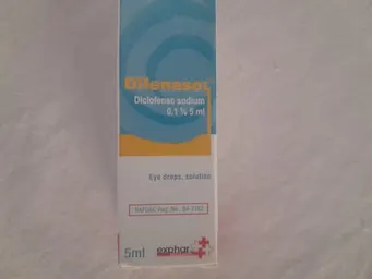Difenasol(Diclofenac sodium 0.1%) eye drop