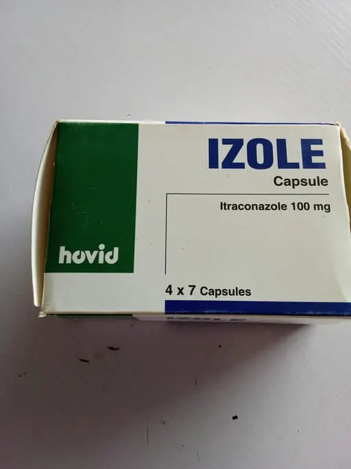 Izole (a brand of Itraconazole capsules 100mg )
