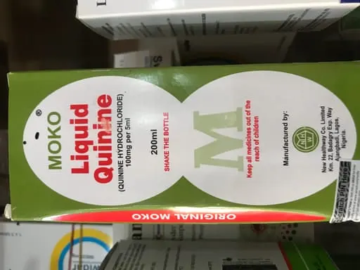 Liquid quinine