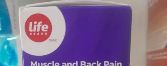 Muscle and back pain platinum relief