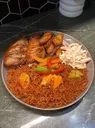 Jellof rice, photo