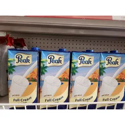 Peak UHT full cream milk