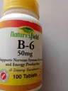 Natures field B-6 tablets