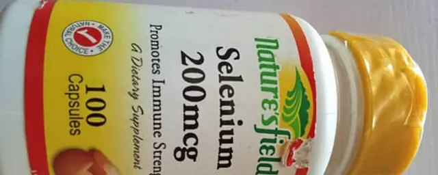 Natures field Selenium 200mcg capsules
