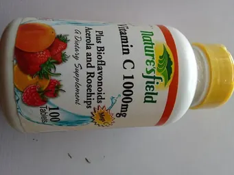 Natures field Vitamin C 1000mg tablets