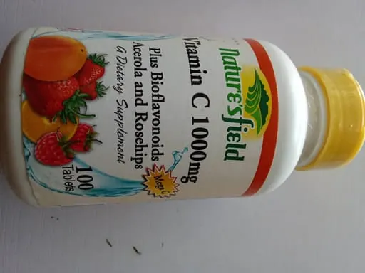 Natures field Vitamin C 1000mg tablets