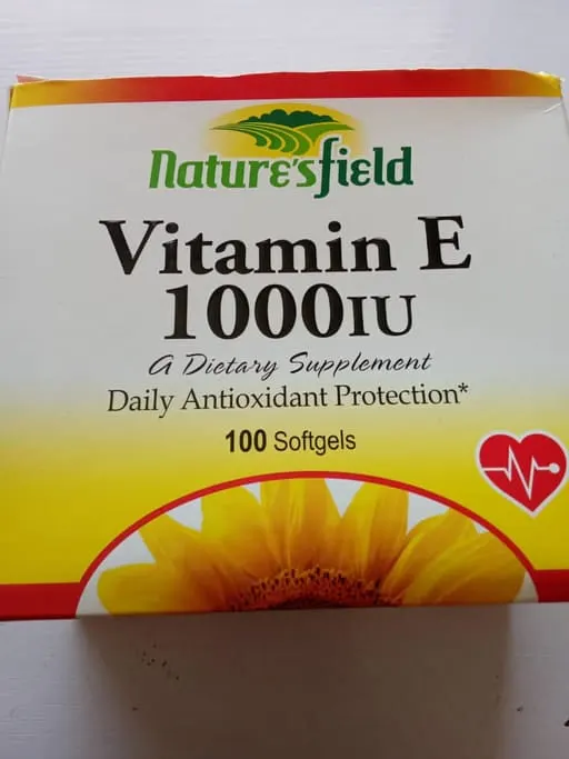Natures field Vitamin E 1000iu