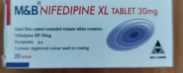 Nifedipine XL 30mg tablet