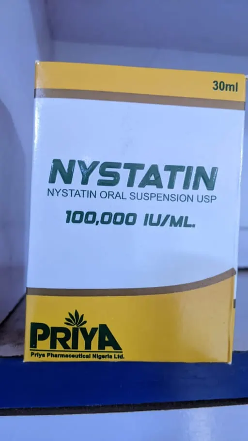Nystatin oral drops
