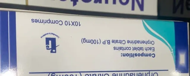 Orphenadrine