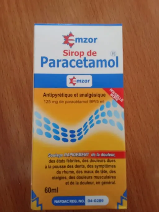 Paracetamol syrup
