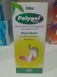 Polygel antacids