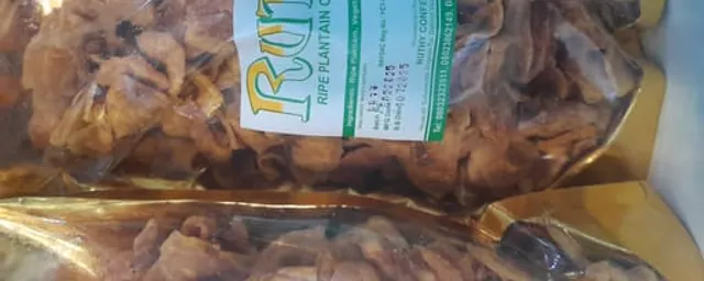 RUTHY POUCH RIPE PLANTAIN CHIPS (SPICY)
